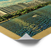 Poster Vintage voyage Orlando (Coin)