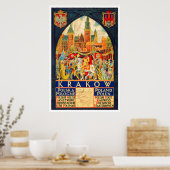 Poster Vintage voyage polonais (Cuisine)