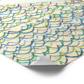 Poster Vintage voyage pour American Airlines (Coin)