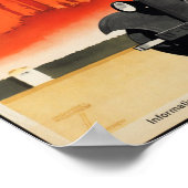 Poster Vintage voyage pour l'Allemagne (Coin)