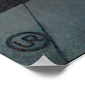 Poster Vintage voyage Praha (Coin)