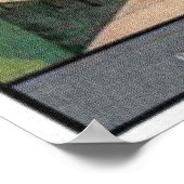 Poster Vintage voyage Scotland Edinburgh Castle (Coin)