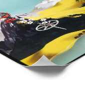 Poster Vintage voyage Suisse (Coin)