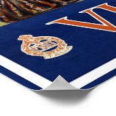 Poster Vintage voyage Vicenza Italie (Coin)