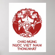 Poster Vintage voyage - Vietnam