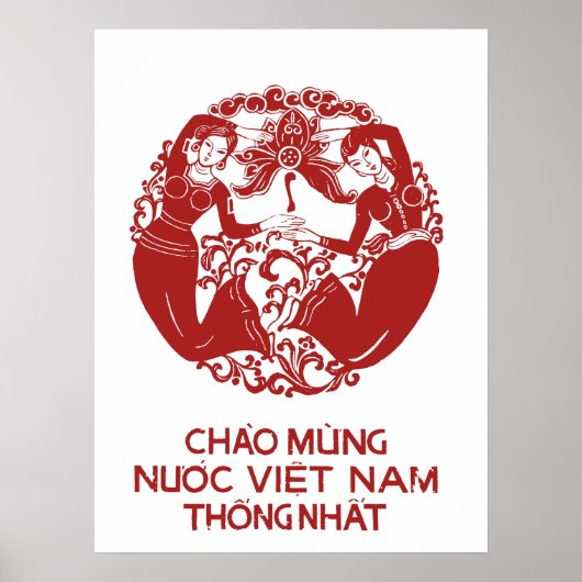 Poster Vintage voyage - Vietnam (Devant)