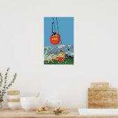 Poster Vintage voyage - ZWEISIMMEN (Cuisine)