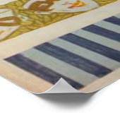 Poster vintage "Watch Your Step" (Coin)