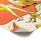 Poster vintage Wild Animal Circus (Coin)