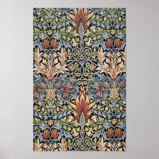 Poster Vintage William Morris (Devant)