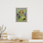 Poster Vintage Wizard Of Oz dîner d'affiche ensemble (Cuisine)
