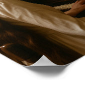 Poster Vintage Woman Pianist (Coin)