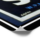 Poster vintage WPA Poster Show Imprimer (Coin)