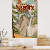 Poster vintage Yosemite (Cuisine)