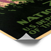 Poster Vintage Zion National Park Travel (Coin)