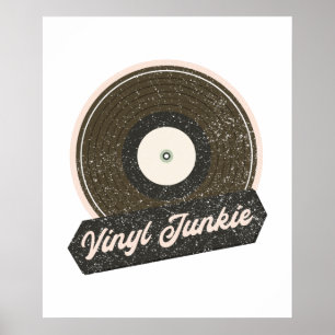 Poster Vinyl Junkie