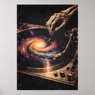 Poster Vinyl Reaper, Musique d'Art Rétro-Grung, Abstrait