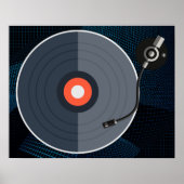 Poster Vinylrecord (Voorkant)
