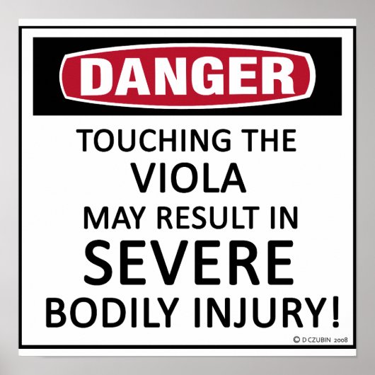 Poster Viola (Devant)