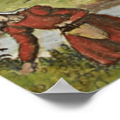 Poster Viola d'art botanique antique (Coin)