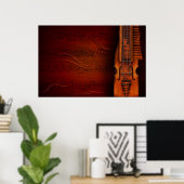 Poster Viola De Teclas (Nyckelharpa) (Bureau à domicile)