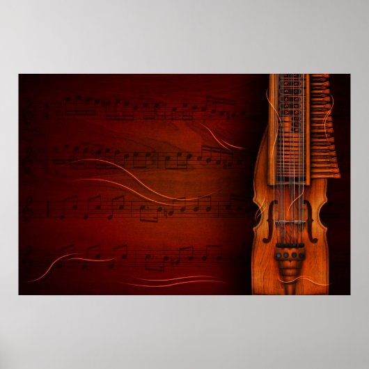 Poster Viola De Teclas (Nyckelharpa) (Devant)