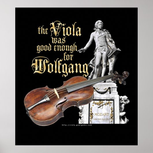Poster Viola et Mozart (Devant)