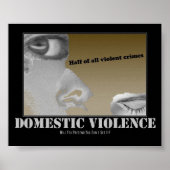 Poster Violence domestique (Devant)