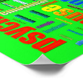 Poster Violence familiale Texte connexe (Coin)