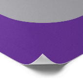Poster violet (Coin)