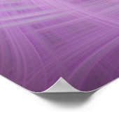 Poster VIOLET - Art fractal - (Coin)