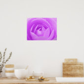 Poster Violet Camellia Imprimer (Cuisine)