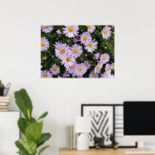 Poster violet clair (Bureau à domicile)