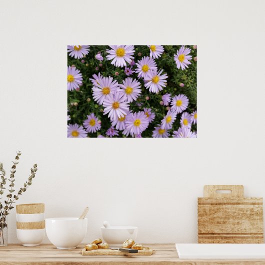 Poster violet clair (Cuisine)