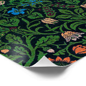 Poster Violet et Columbine, William Morris (Coin)