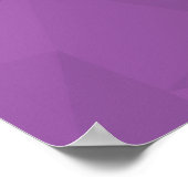 Poster Violet, géométrique, cool, tendance, art simple mo (Coin)