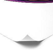 Poster Violet Green Gold Petals Hamsa Turquoise Third Eye (Coin)