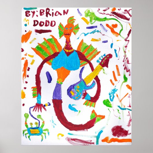 Poster Violet Razorfin (Devant)