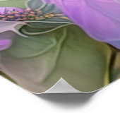 Poster Violet Tufted Jay Imaginaire Bird (Coin)