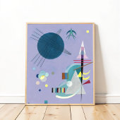 Poster Violet - Vert, Kandinsky — 1926