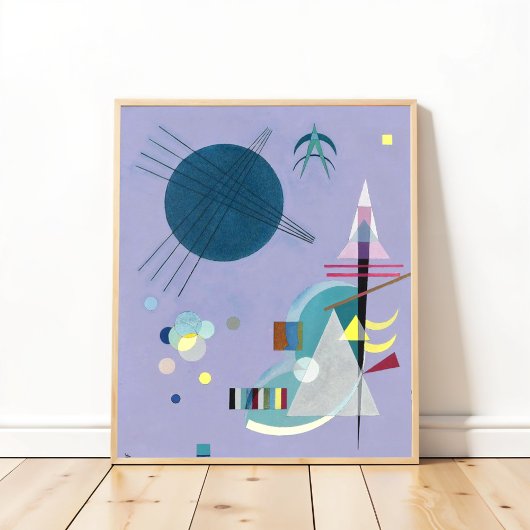 Poster Violet - Vert, Kandinsky — 1926