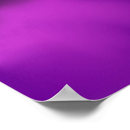 Poster Violet violet jaune Art Abstrait moderne Imprimer (Coin)