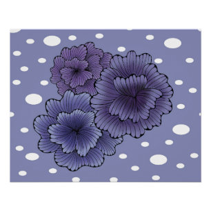 Poster Violet Whimsy