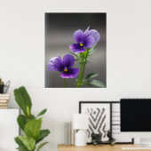 Poster Violets (Bureau à domicile)