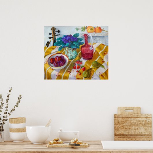 Poster Violets africains 2012 (Cuisine)