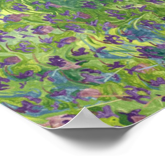 Poster Violets doux 2012 (Coin)