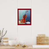 Poster Violín (Cuisine)