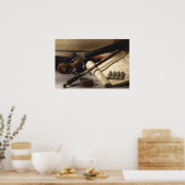 Poster Violon (Cuisine)