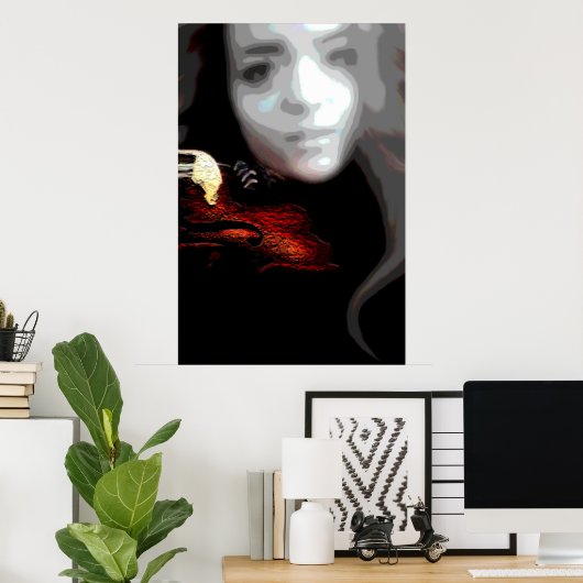 Poster Violon (Bureau à domicile)