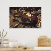 Poster Violon (Cuisine)